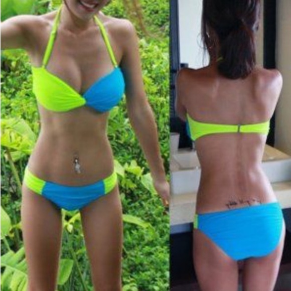 neon bikini